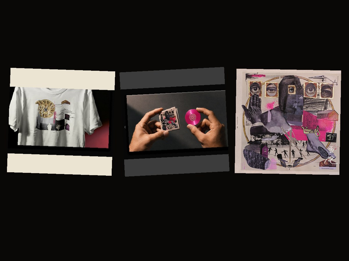 Kit Enquanto Isso: Camiseta + &Iacute;m&atilde; NFC + Vinil